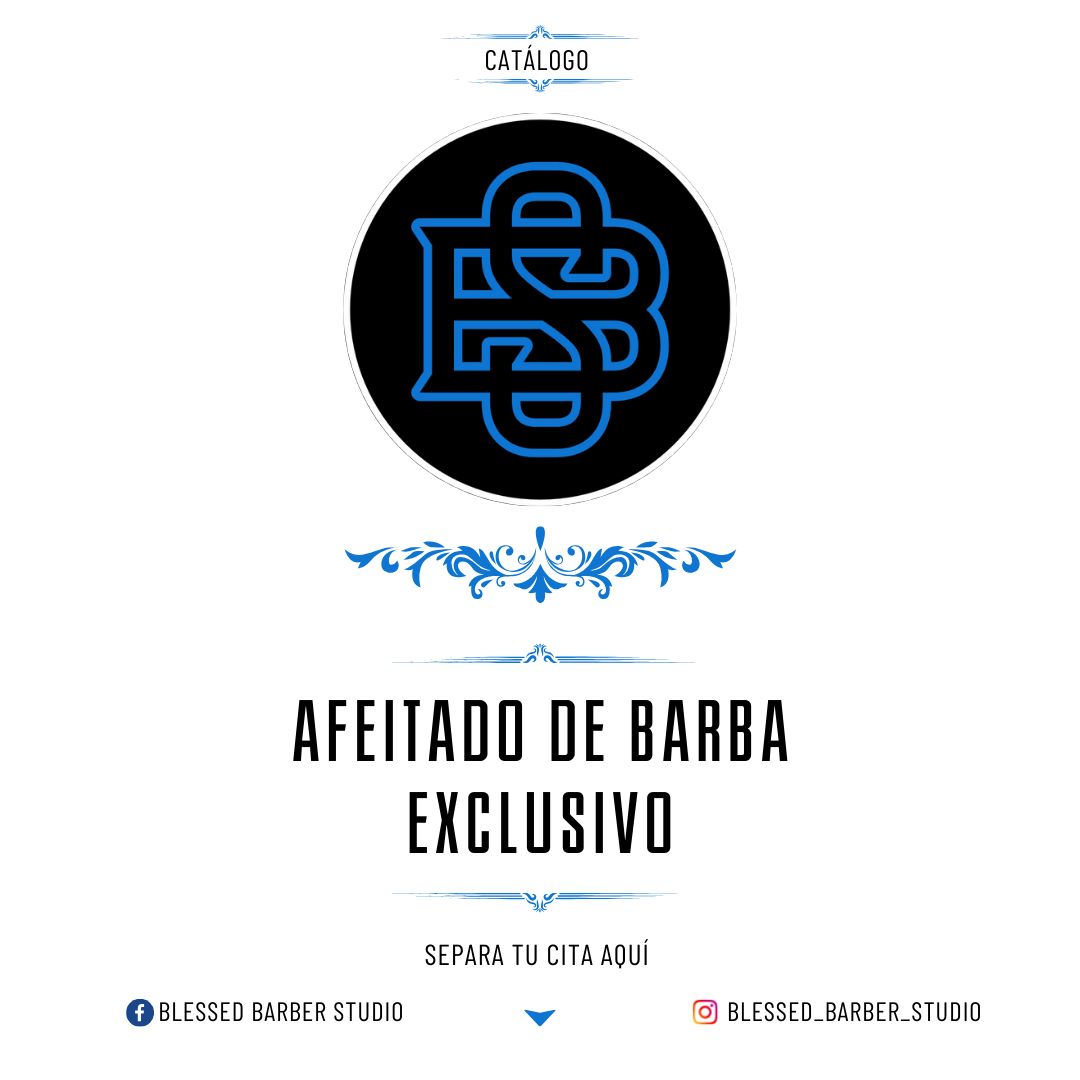 AFEITADO DE BARBA - EXCLUISVO