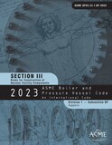 ASME BPVC.III.1.NF-
2023 ASME Boiler and Pressure Vessel Code, Section III: Rules for Construction of Nuclear Facility Components - Division 1 - Subsection NF: Supports