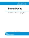 ASME B31.1 - 2022
Power Piping