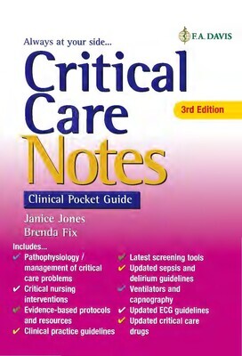 Critical Care Notes: Clinical Pocket Guide: Third Edition