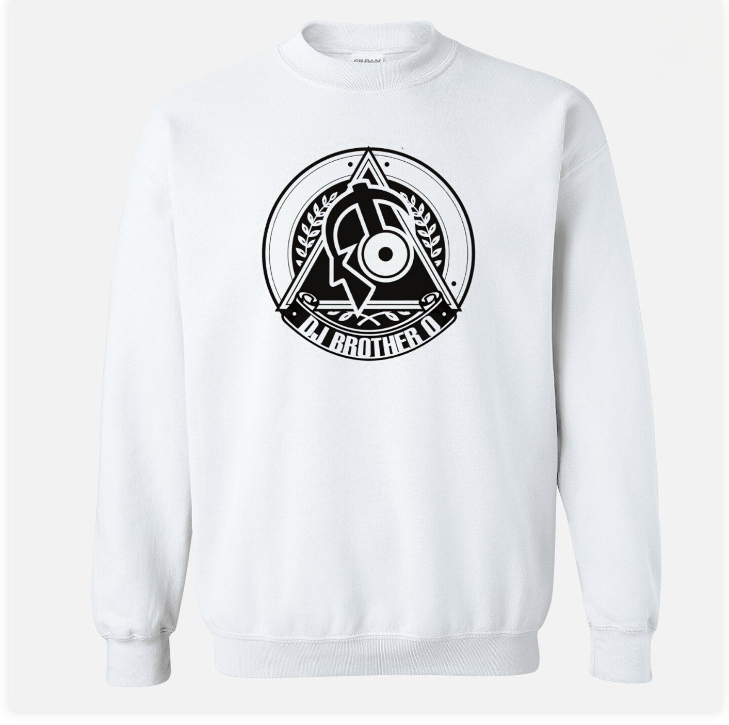 DJ Brother O White Sweatshirt