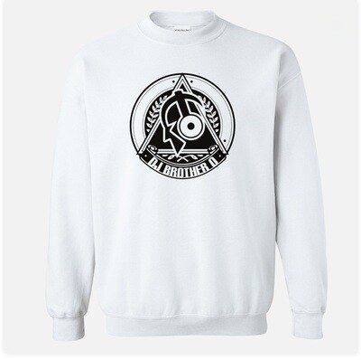 DJ Brother O White Sweatshirt