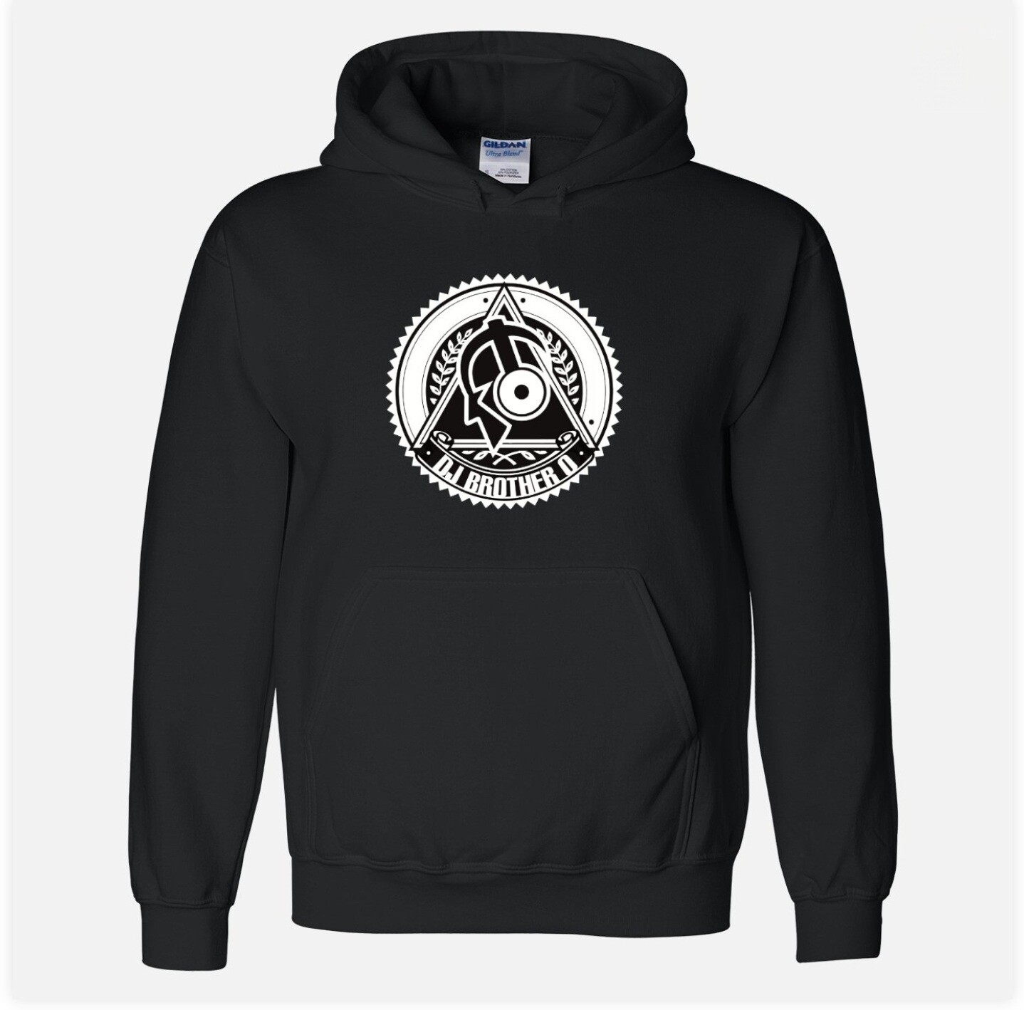 DJ Brother O Black Hoodie