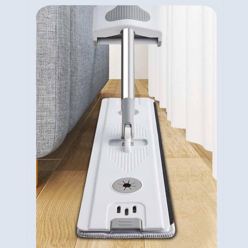 2-in-1 Microfiber Mop with Self-Cleaning Scraper – Ideal for Suriname
