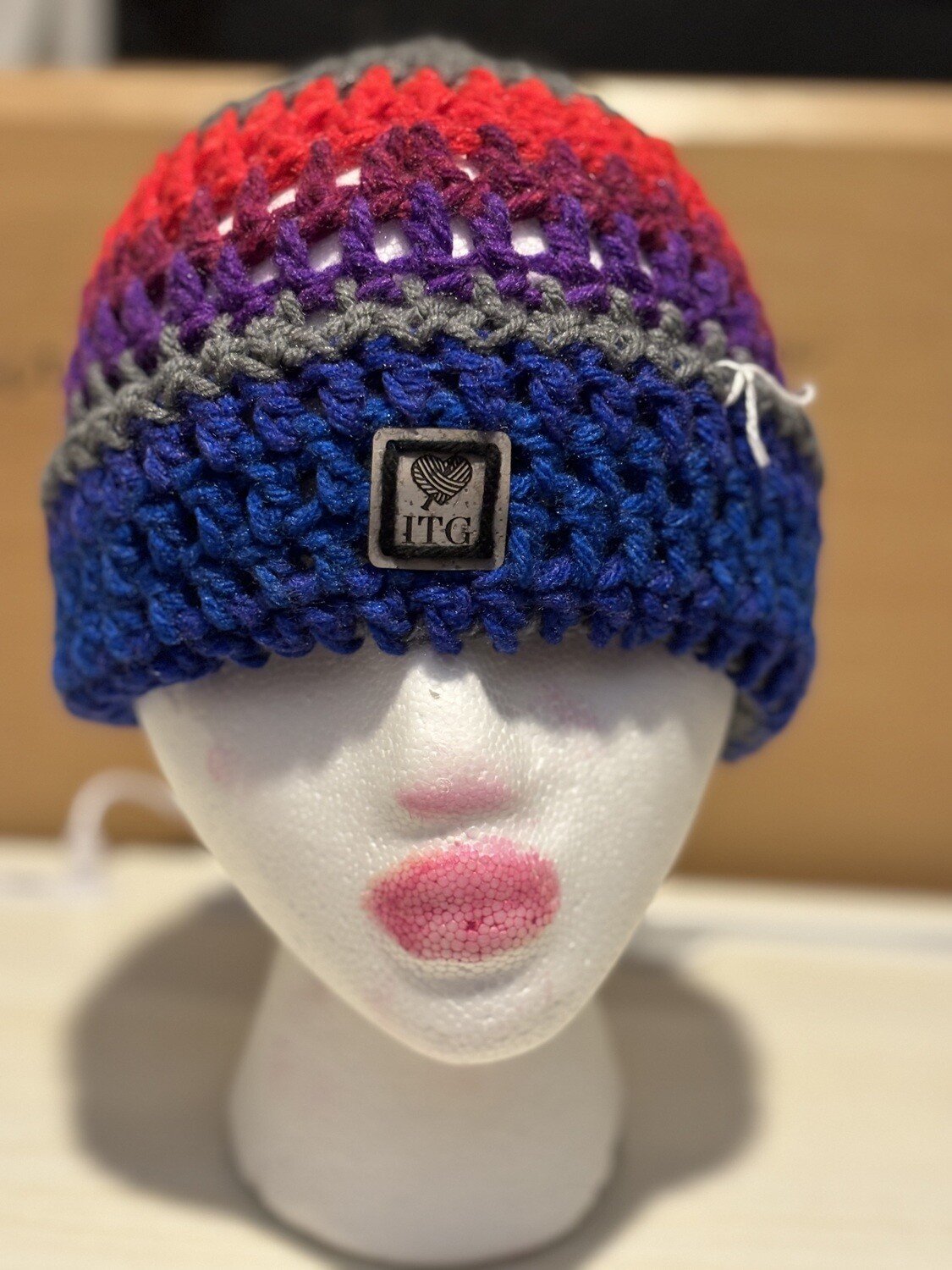 Unisex, Crochet cuff, beanies