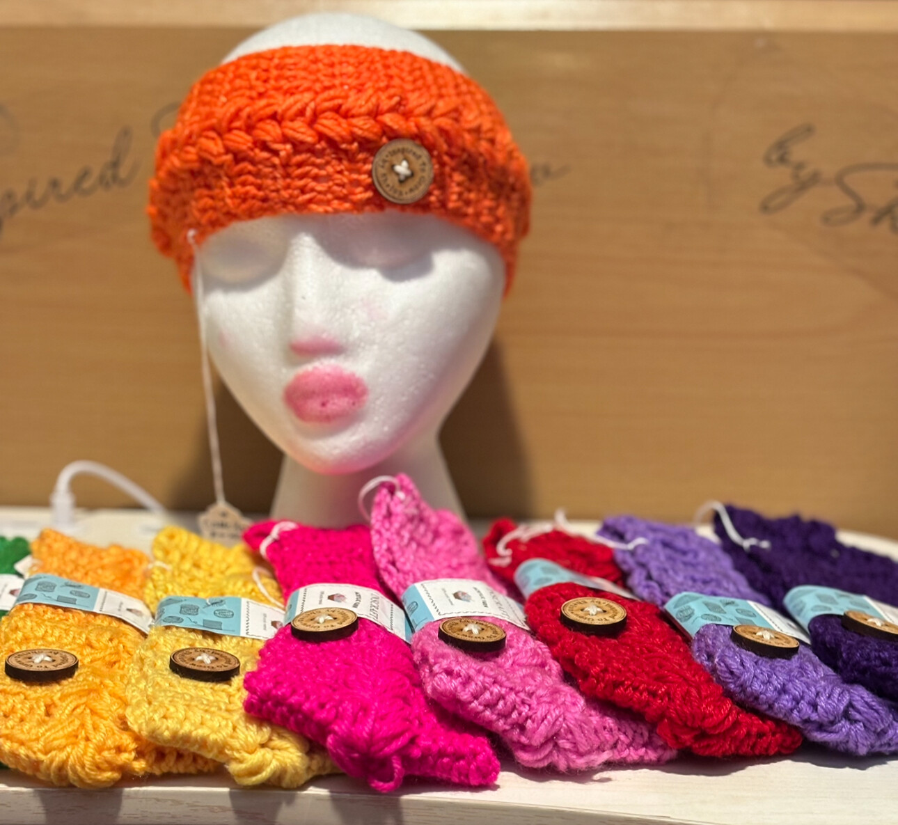 Crochet cables braid Headbands Ear warmers