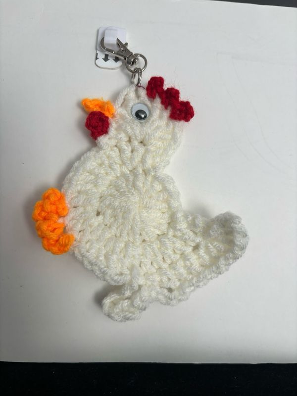 Crochet Animals ,flowers ,fruits Keychain