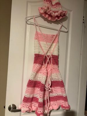 Crochet summer dress