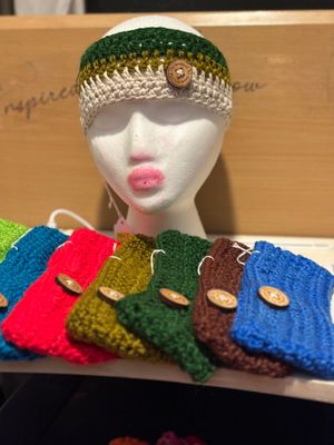 Crochet headband ear warmers