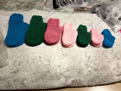 Crochet Fruit Keychain 