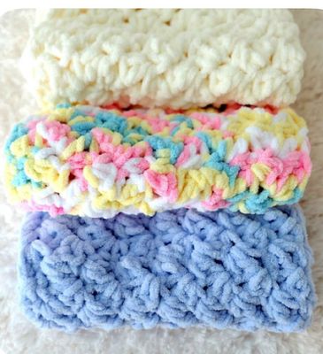 Crochet Baby huggy Snuggie blanket