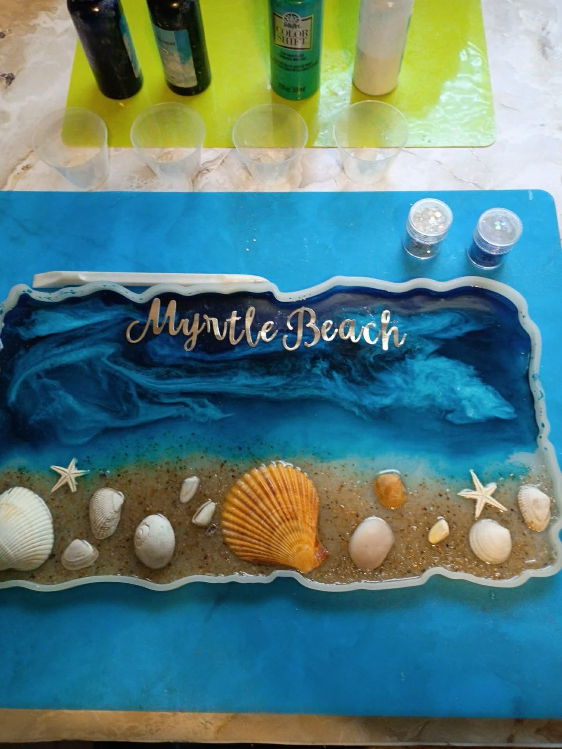 Resin One Of A Kind Custom Made Trays