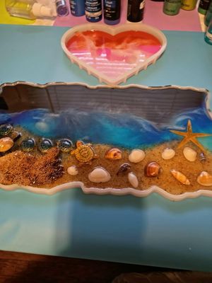 Resin One Of A Kind Custom Made Trays