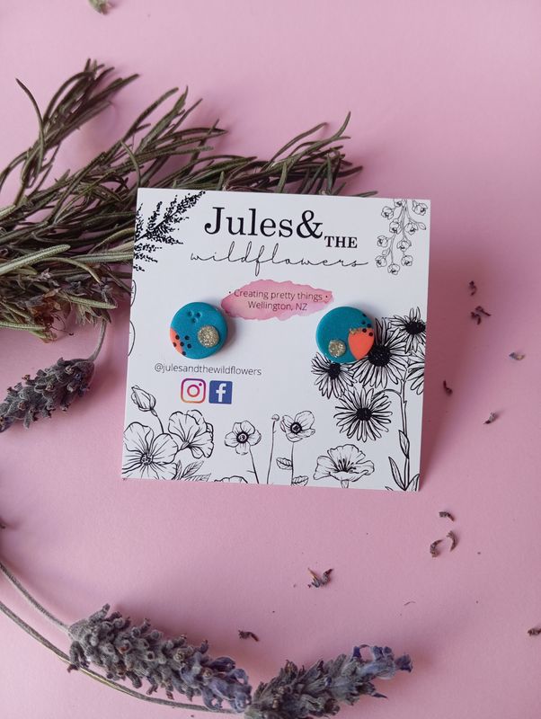 Blue Lagoon - Small studs