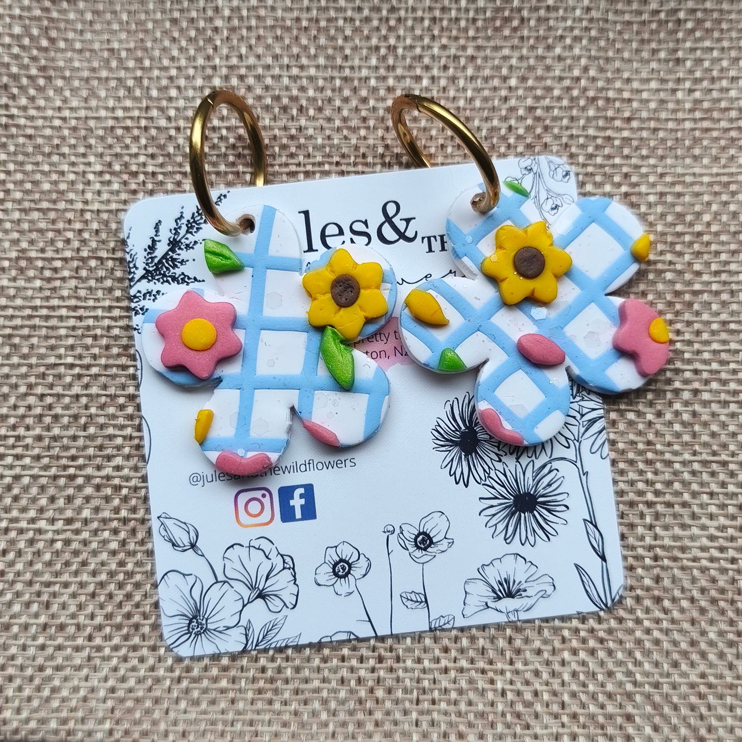 Spring picnic - Flower huggies