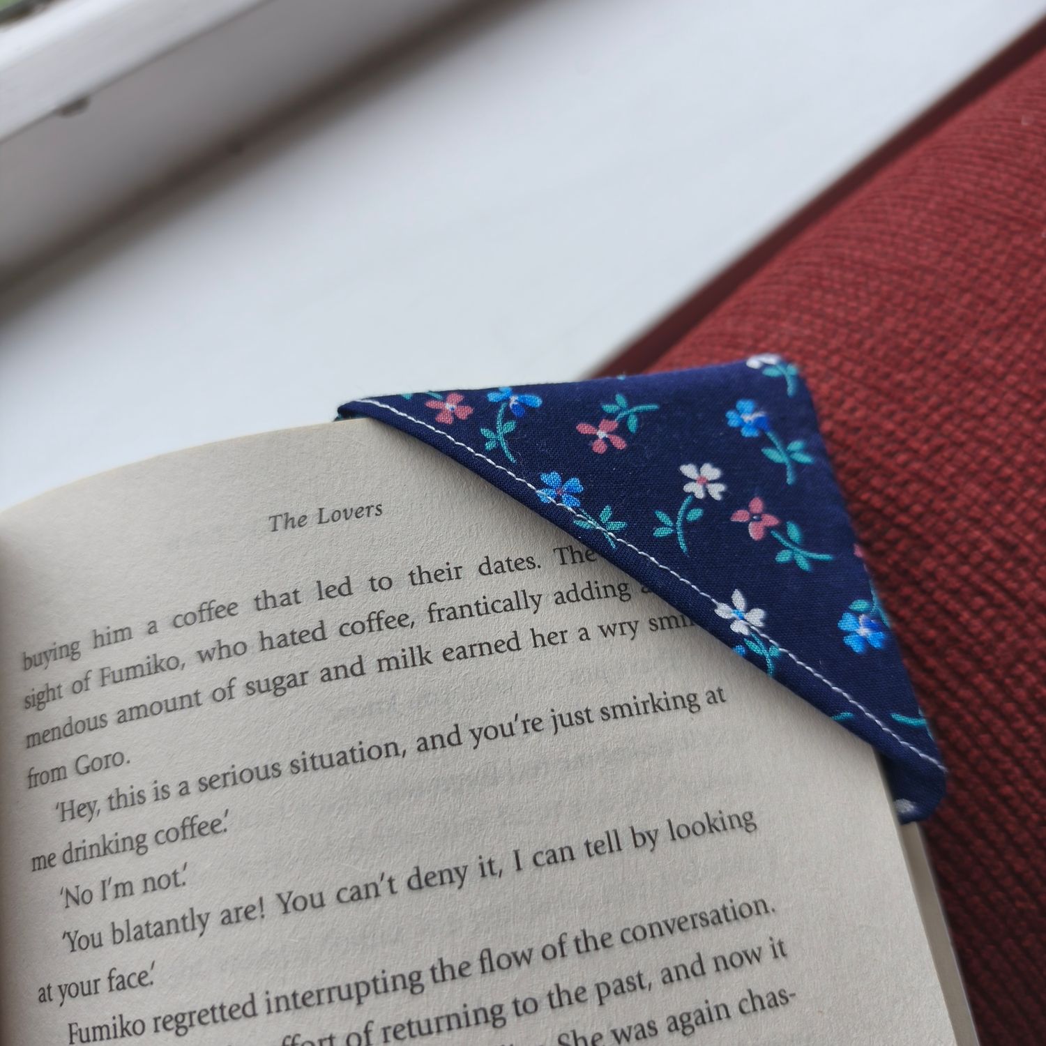 Fabric bookmark