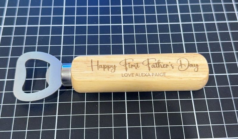 Personalised First Father’s Day Bottle Opener