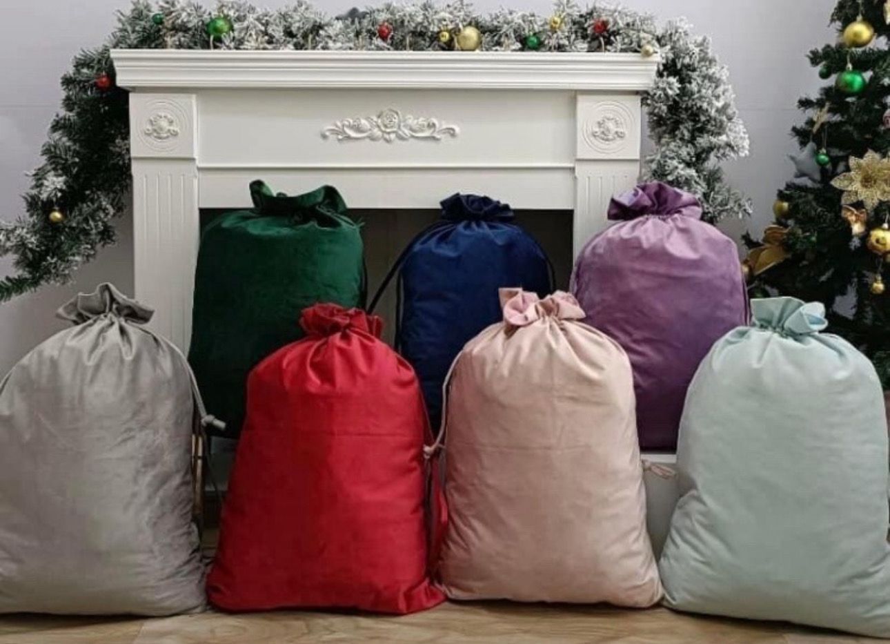 PURPLE Personalised Velvet Sack