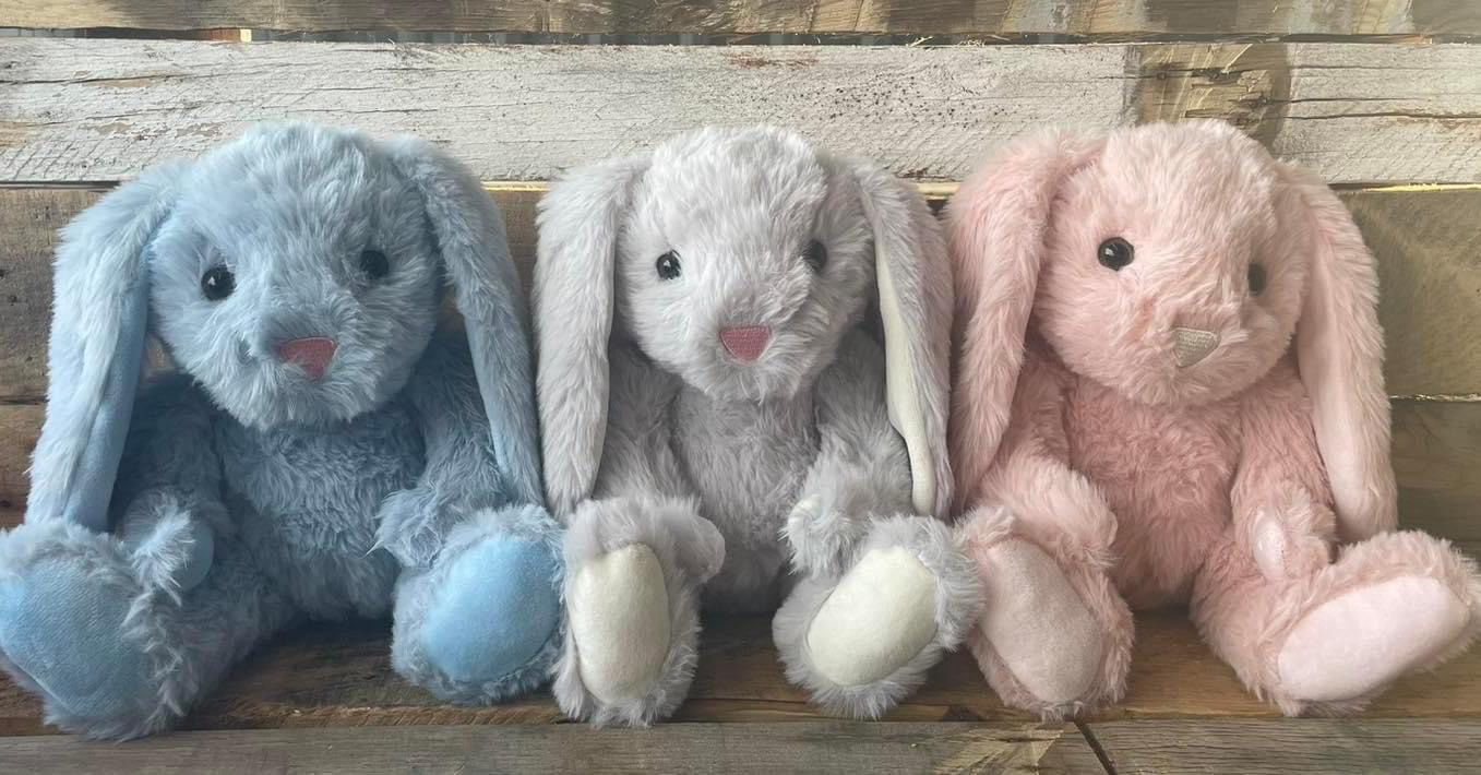 Pink Personalised Easter Bunny
