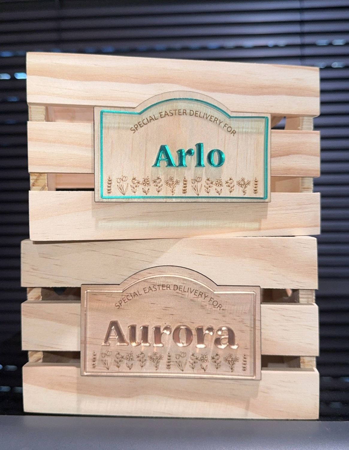 MINI Personalised Easter Crate