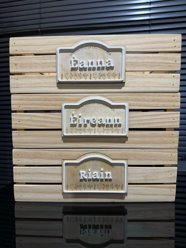 Personalised Easter Crate