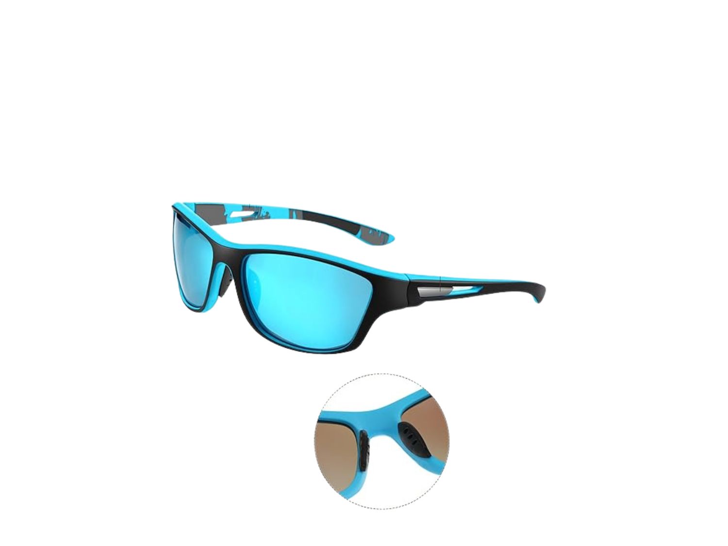Kanayu Men’s Polarized Sports - Pair of Sunglasses – UV Protection Shades