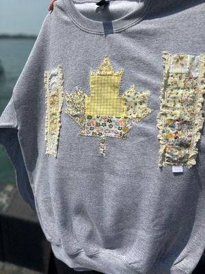 Yellow 💛 Patchwork Flag Crew