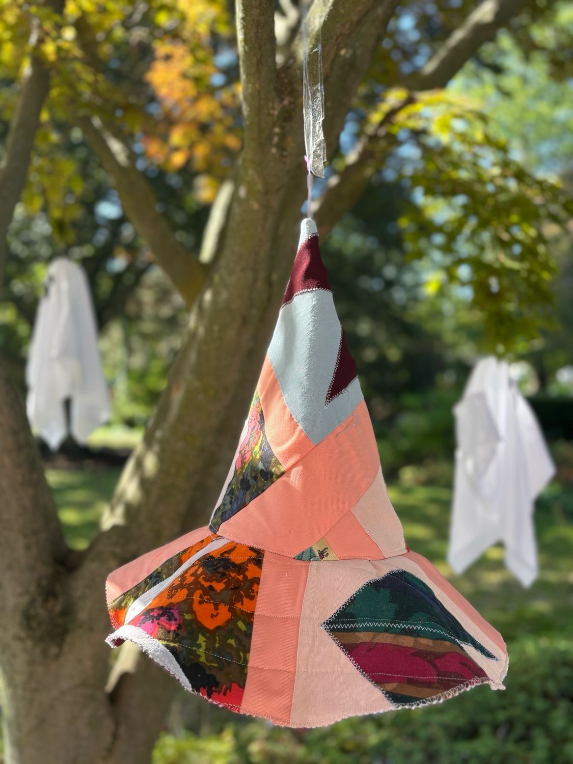 Vintage Quilt Witch Hat