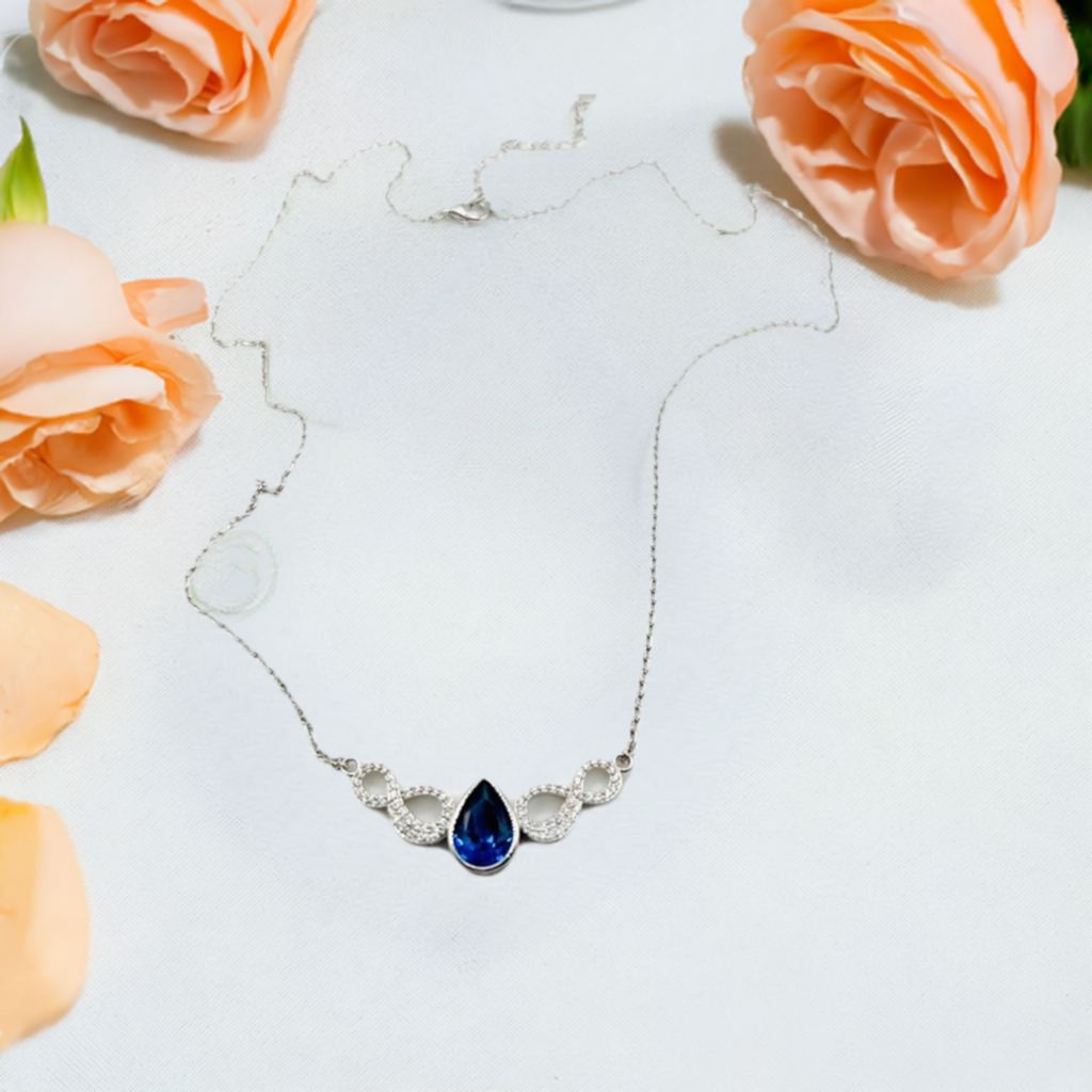 Infinity choker necklace
