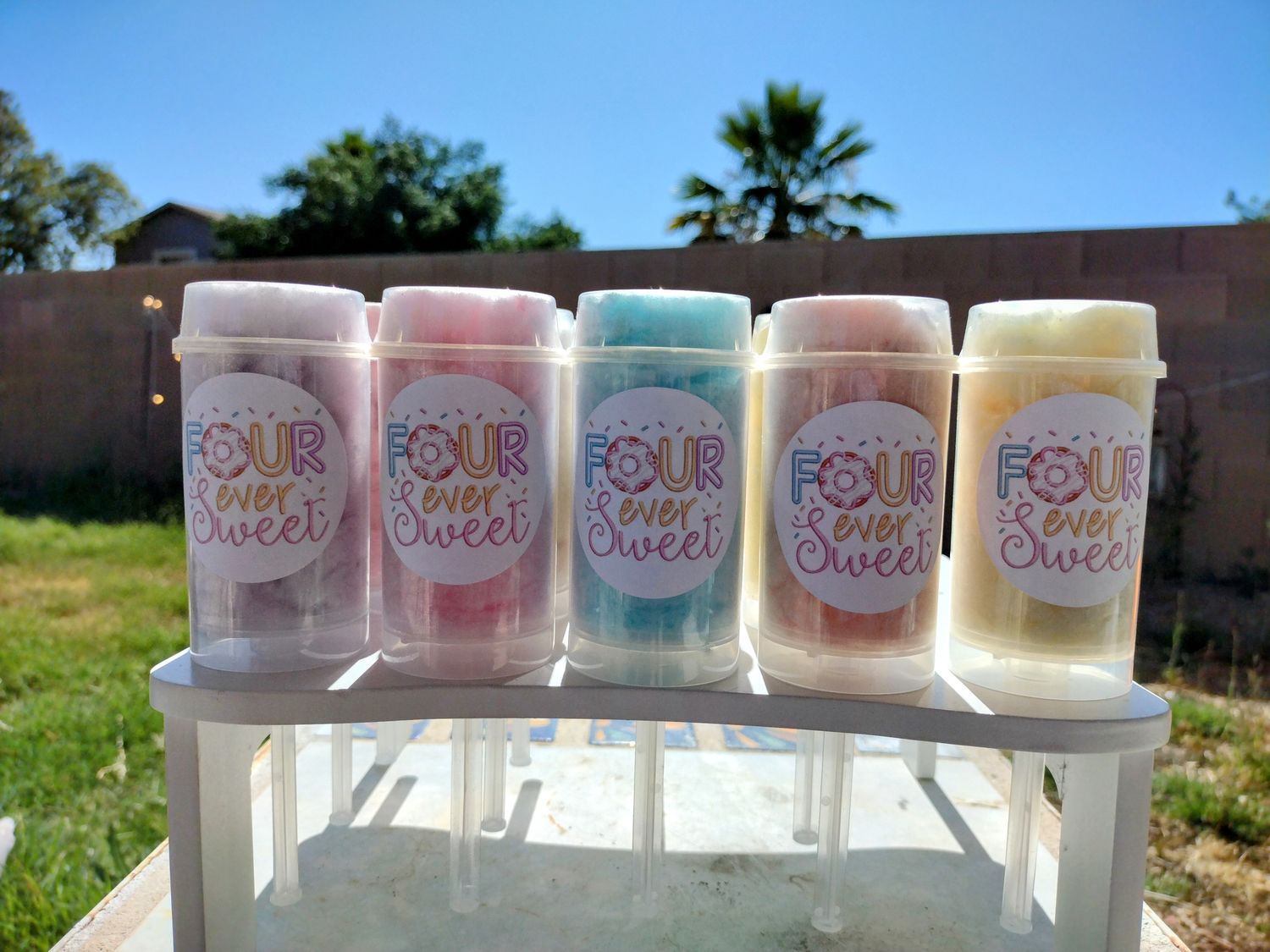 Cotton Candy 🍭 Push Up Pops