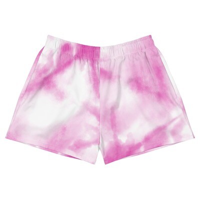 Lilac Splash Women&#39;s Athletic Shorts