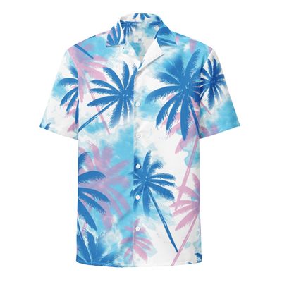 Tropical Vibes Unisex Button Shirt