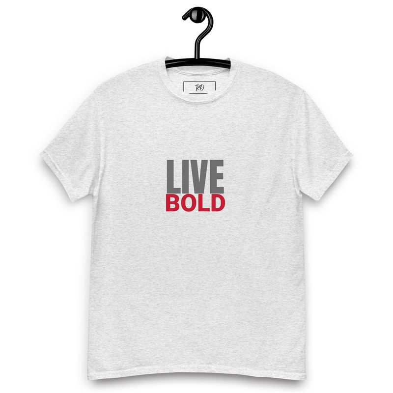Live Bold Men&#39;s Classic T-shirt