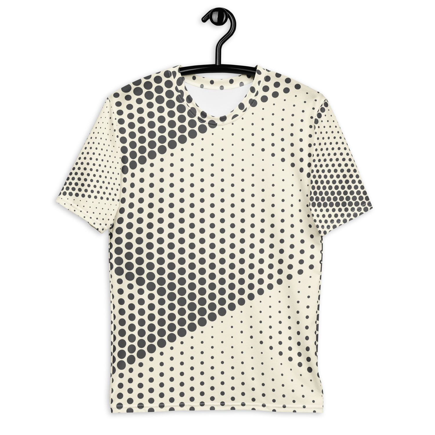 Men&#39;s Spotted Crew Neck T-shirt