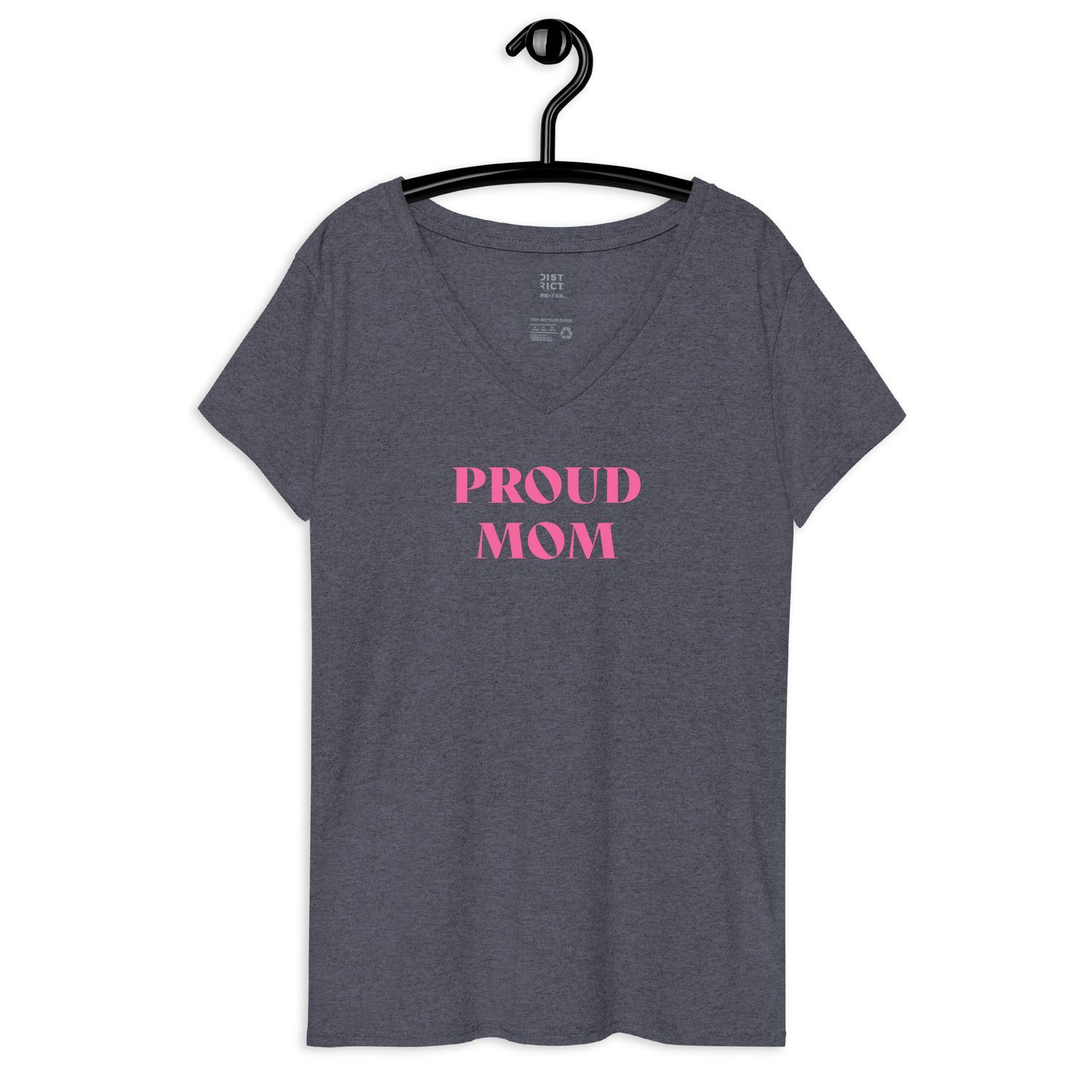 Proud Mom Women&#39;s V-neck T-shirt