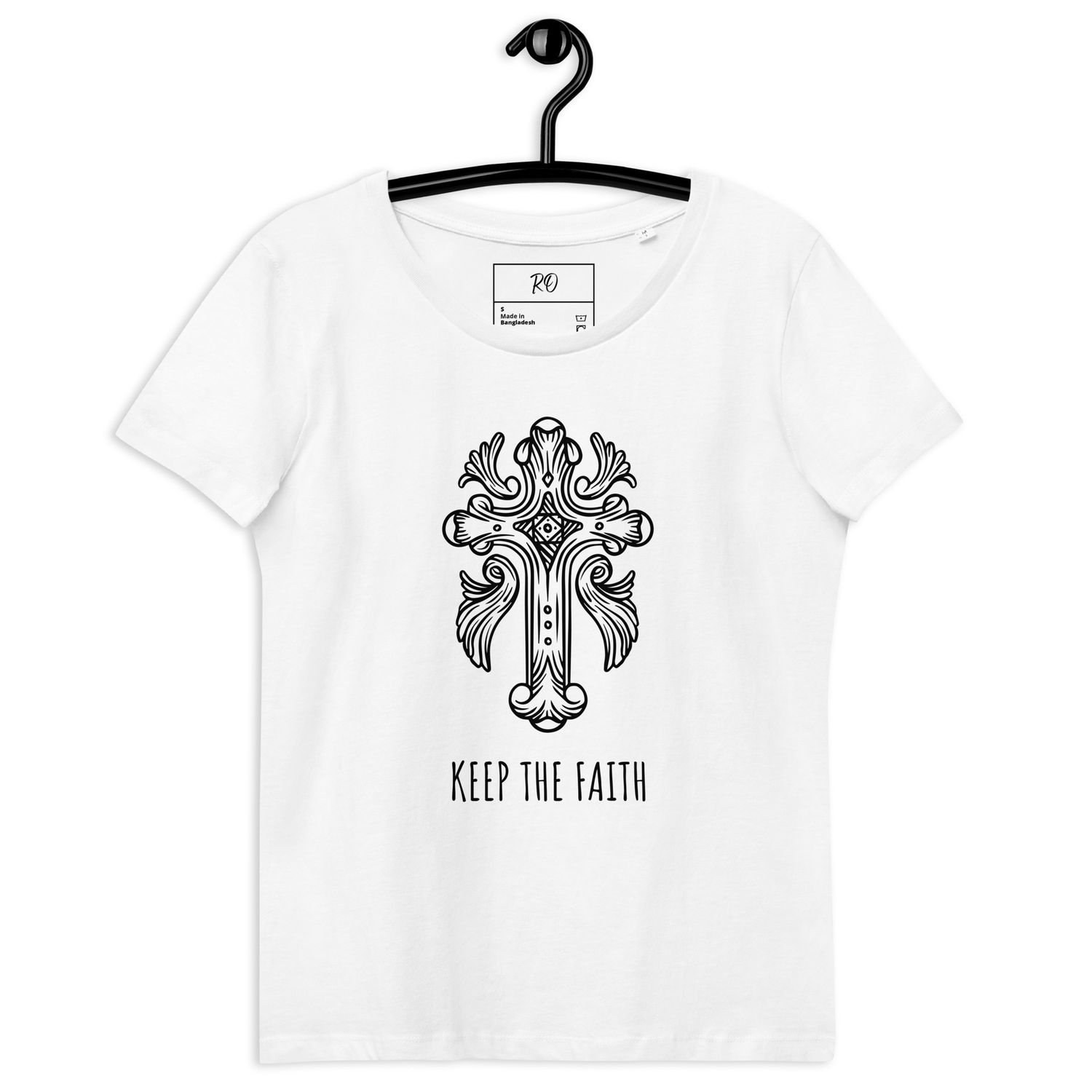 Keep The Faith Women&#39;s Fitted T-shirt