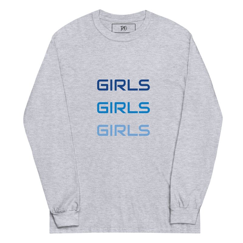 Girls Men&#39;s Long Sleeve T-shirt