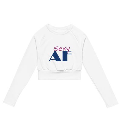 Sexy Long Sleeve Crop Top