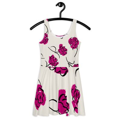 Pretty Lilac Sleeveless Skater Dress