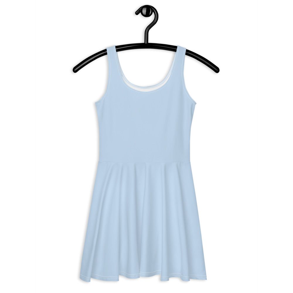 Pattens Blue Sleeveless Skater Dress