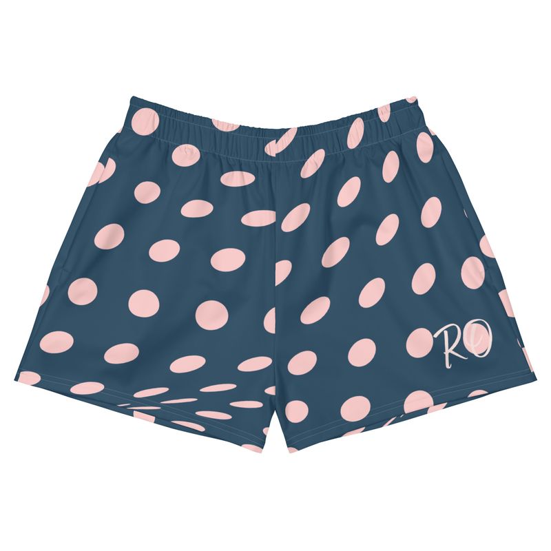 Women&#39;s Polka-Dot Athletic Shorts