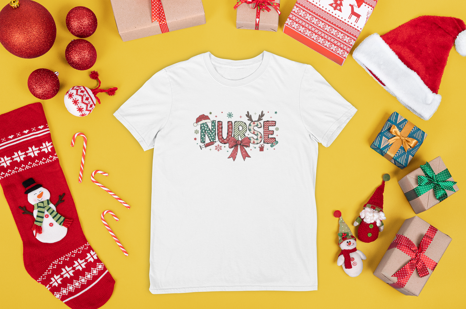 Holiday Nurse  T-Shirt