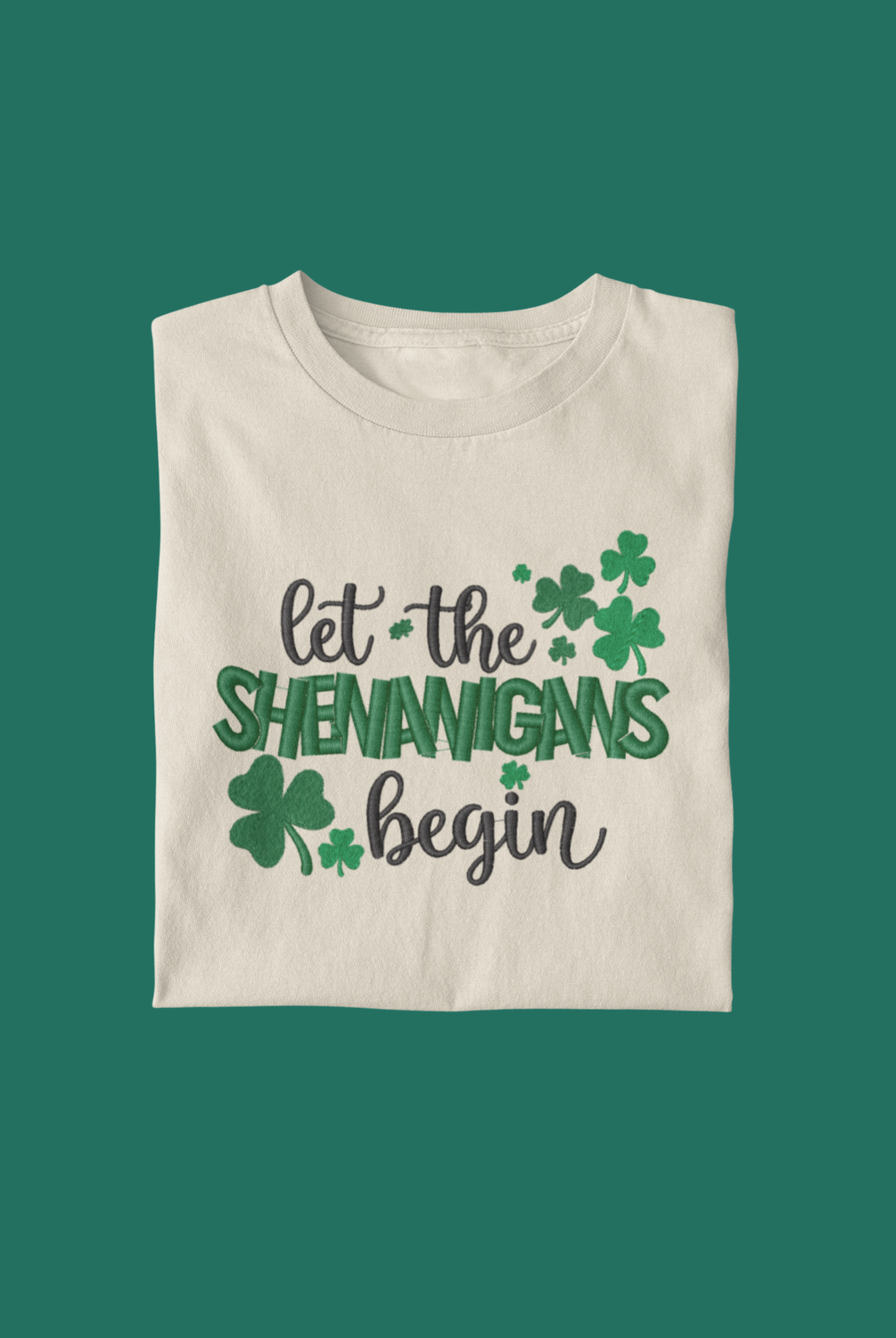Shenanigans Embroidered Sweatshirt