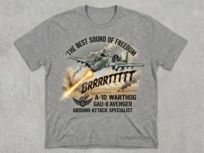A-10 Warthog BRRTTT T-Shirt | Sound of Freedom Tee