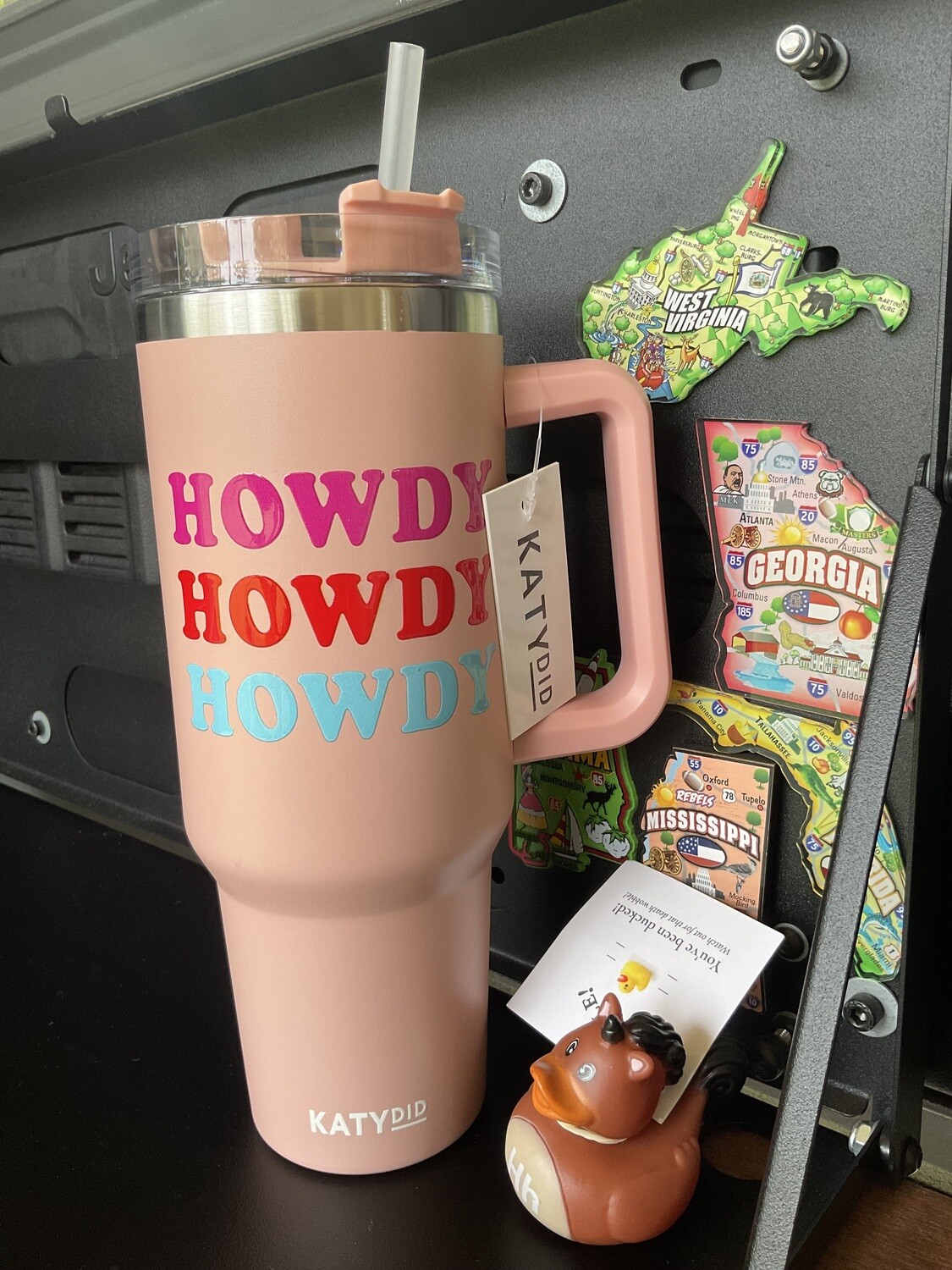 New! KatyDiD, HOWDY WESTERN TUMBLER 40 OZ