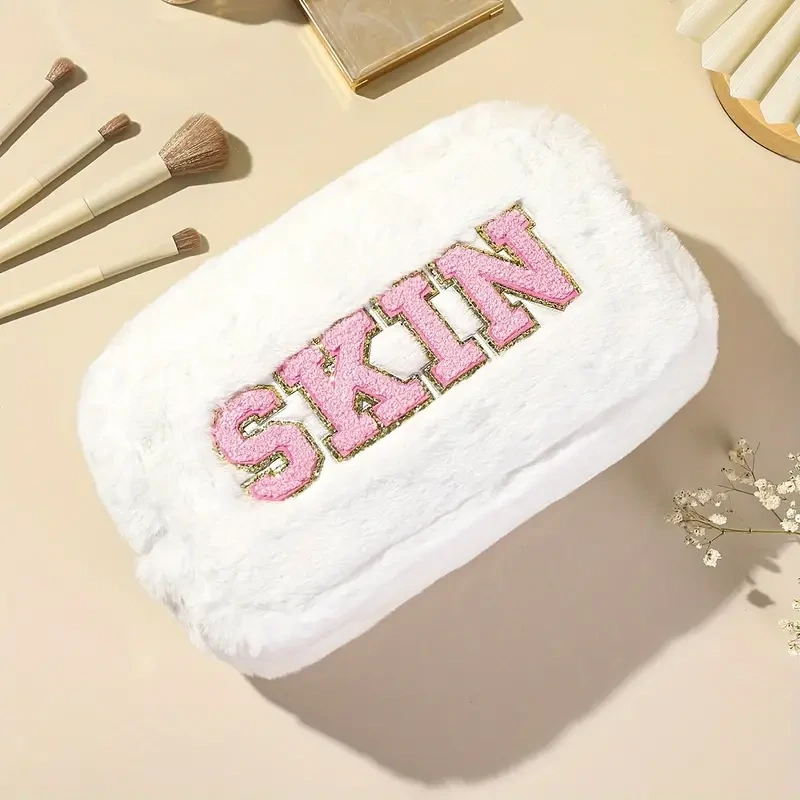 Preppy Letter SKIN Bag- White