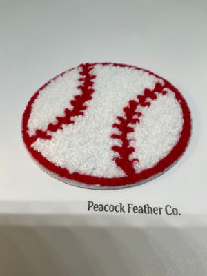 Iron- On Baseball Patch