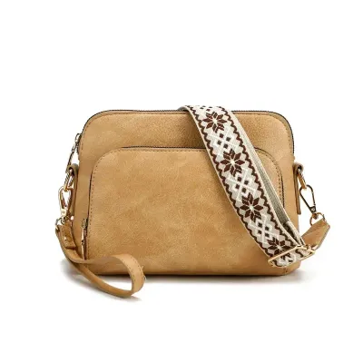 Classic Women's Crossbody With Wide Adjustable Guitar Straps