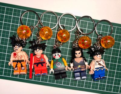 Dragon Ball Minifigure Keychain