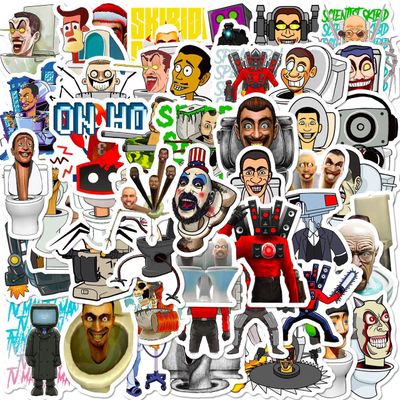 Skibidi Toilet Stickers